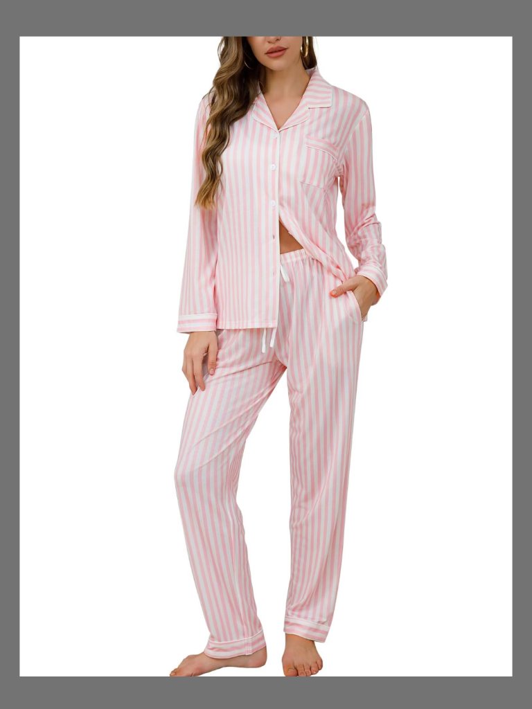 New, Pajamas For Women, Spring Pajamas, Pink Pajamas, Pjs Women's Pajamas